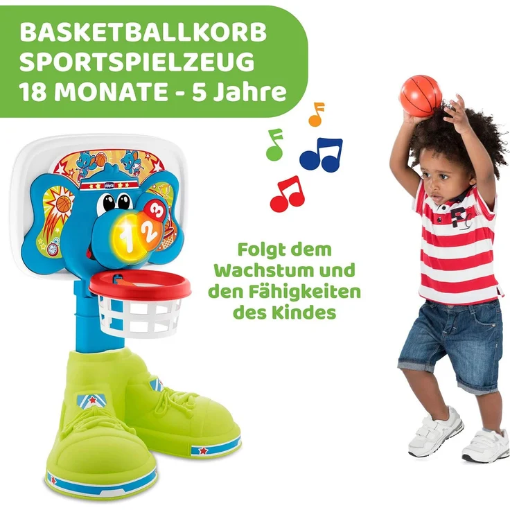 Chicco Basketballspiel Basket Leagueen 58 cm 2-teilig – Bild 2