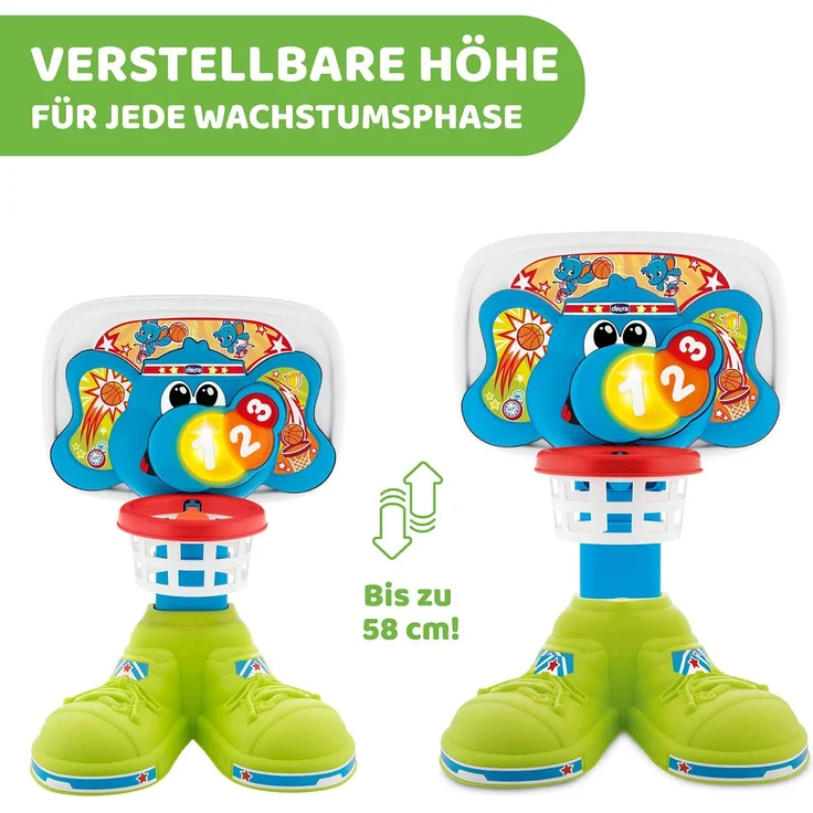 Chicco Basketballspiel Basket Leagueen 58 cm 2-teilig – Bild 3