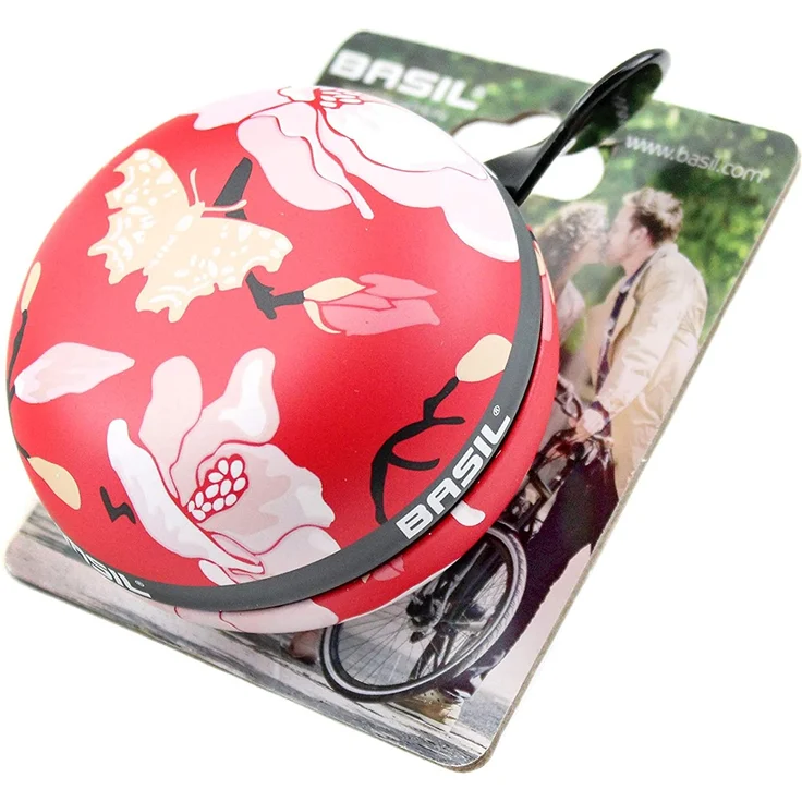 Basil Ding-Dong Glocke Magnolia poppy red, Ø 80mm – Bild 3