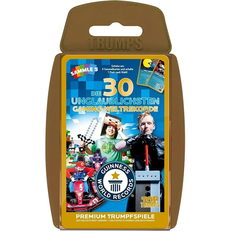 Top Trumps Guinness World Records - Die 30 unglaublichsten Gaming-Weltrekorde