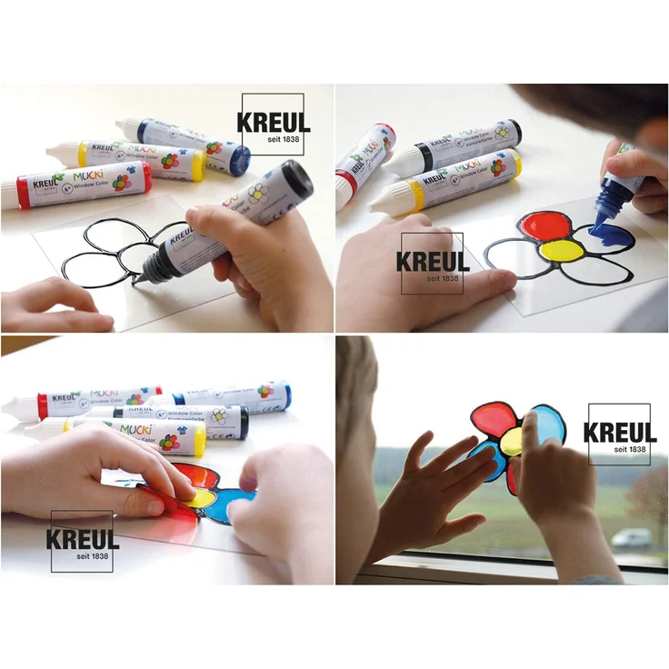 Kreul Window Color Aktionsset Set – Bild 2