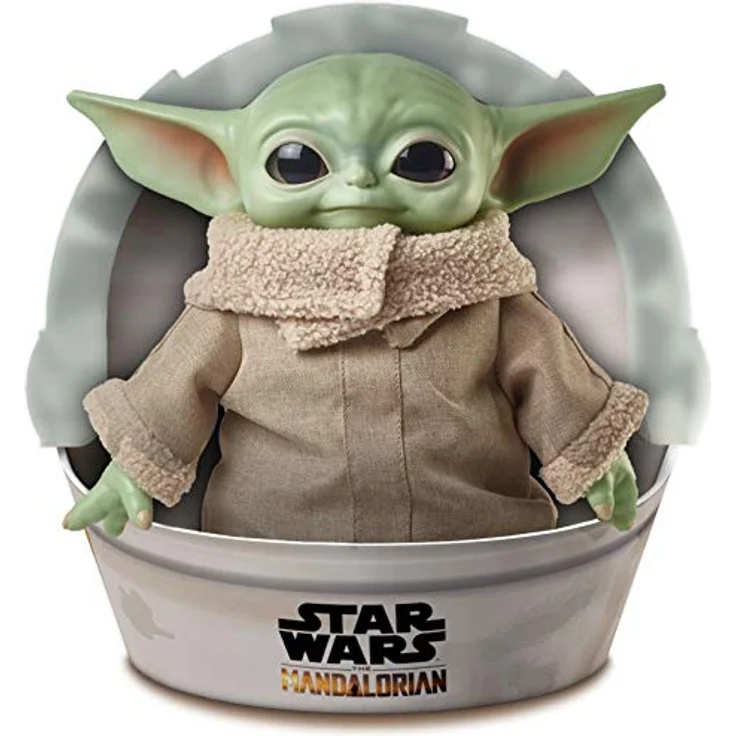 Mattel - Star Wars™ The Child Plüschfigur, ca. 28 cm große Kuschelfigur – Bild 8