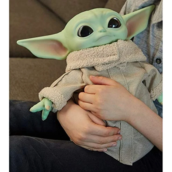 Mattel - Star Wars™ The Child Plüschfigur, ca. 28 cm große Kuschelfigur – Bild 7