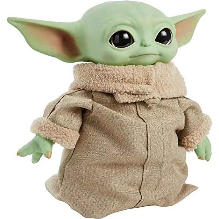 Mattel - Star Wars™ The Child Plüschfigur, ca. 28 cm große Kuschelfigur – Bild 5