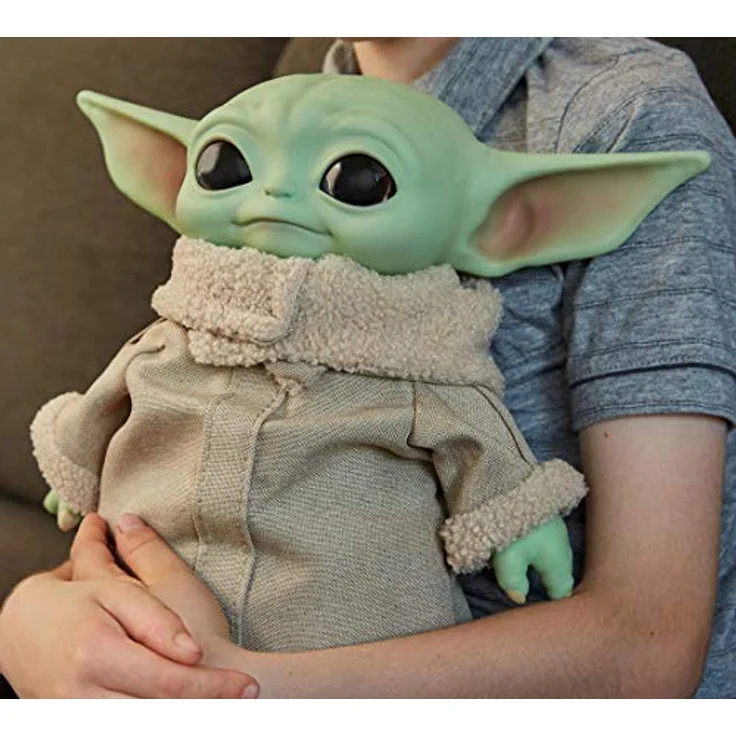 Mattel - Star Wars™ The Child Plüschfigur, ca. 28 cm große Kuschelfigur – Bild 6