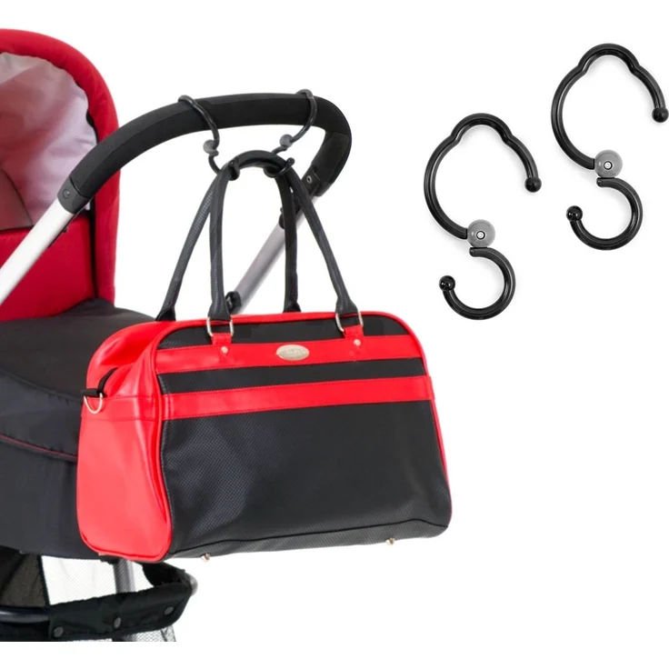 Hauck Hook me - Universelle Haken für Buggys und Kinderwagen – Bild 1