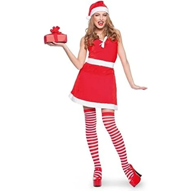 Folat 63334 - Sexy Weihnachtsfrau-Kostüm für Damen