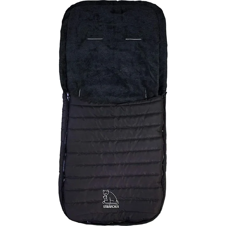Heitmann Steppfußsack Eisbärchen Schwarz