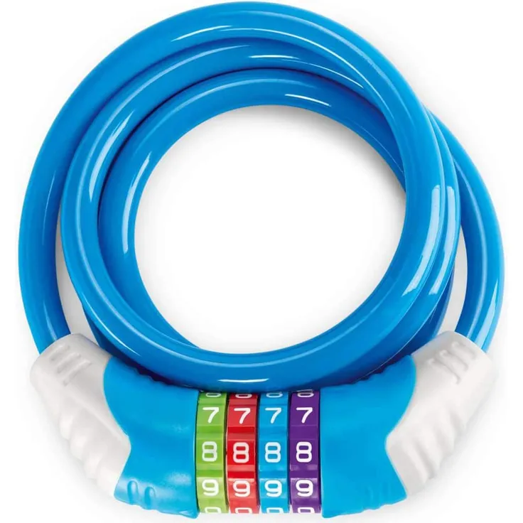 PUKY KS Sicherheitskabelschloss blau