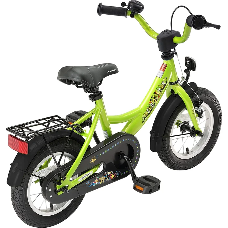 Bikestar Classic Kinderfahrrad 12 Zoll - Grün – Bild 3