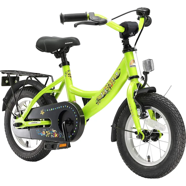 Bikestar Classic Kinderfahrrad 12 Zoll - Grün
