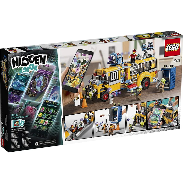 LEGO 70423 Hidden Side Spezialbus Geisterschreck 3000 Kinderspielzeug, Augmented Reality Funktionen - Preisvergleich – Bild 7