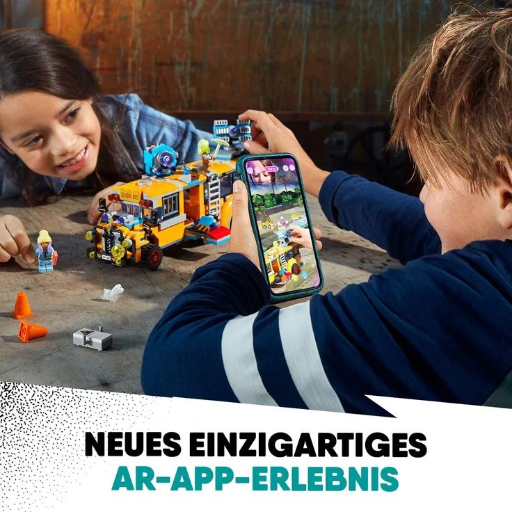 LEGO 70423 Hidden Side Spezialbus Geisterschreck 3000 Kinderspielzeug, Augmented Reality Funktionen - Preisvergleich – Bild 2