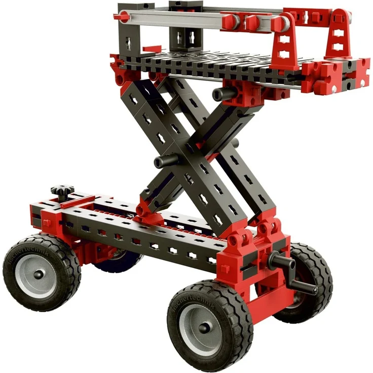 fischertechnik Experimentierbaukasten Mechanic + Static 2 - der optimale Technik Baukasten um die Grundlagen der Technik zu entdecken - 30 realtätsnahe Modelle - für Kinder ab 9 Jahren - – Bild 3