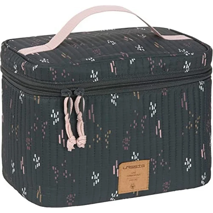 LÄSSIG Baby Wickeltisch Organizer Windel-Organizer to Go/Casual Nursery Caddy To Go Blobs Forest, grün - Preisvergleich – Bild 1