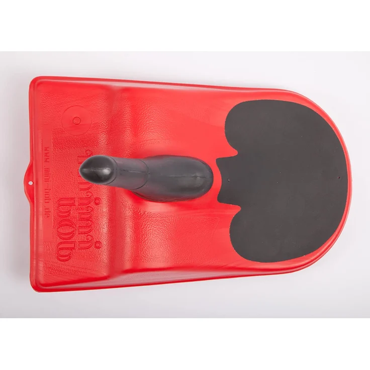 Loeger 'Original mini bob' Schlitten, 53 x 33 x 40 cm, ab 3 Jahren, max. belastbar bis 100 kg, rot - Preisvergleich – Bild 3