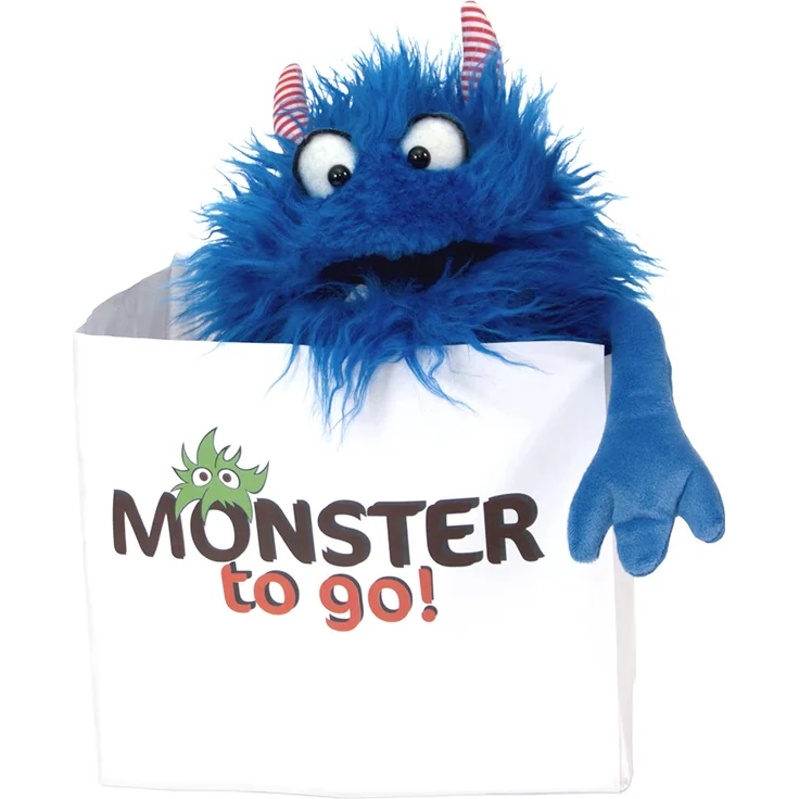 Handpuppe Monster Schmackes, ca. 35 cm – Bild 6