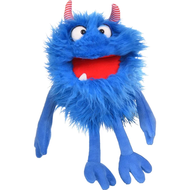 Handpuppe Monster Schmackes, ca. 35 cm – Bild 5