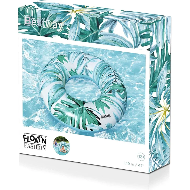Bestway® Schwimmring, Tropical Palms, 119 cm, sortiert, 1x Stück, zufällige Auswahl – Bild 5