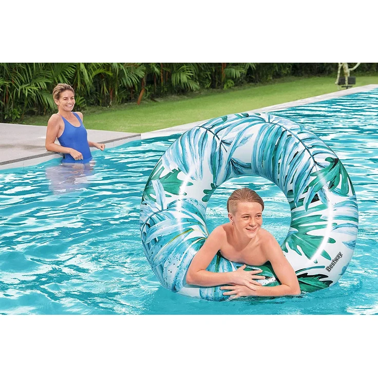 Bestway® Schwimmring, Tropical Palms, 119 cm, sortiert, 1x Stück, zufällige Auswahl – Bild 2