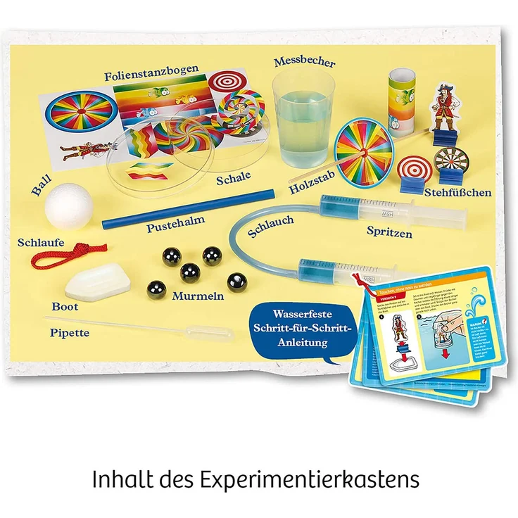 Kosmos Mitbringexperimentierkasten Experimente für die Badewanne – Bild 3