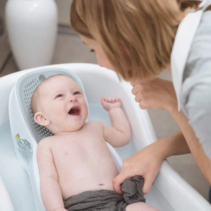 Angelcare Baby-Badeliege, Blau – Bild 6