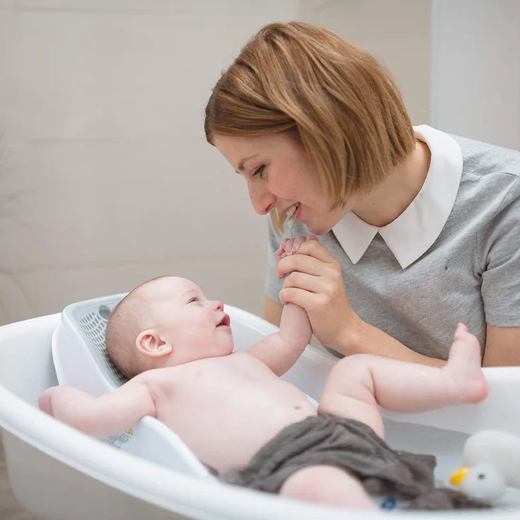 Angelcare Baby-Badeliege, Blau – Bild 8