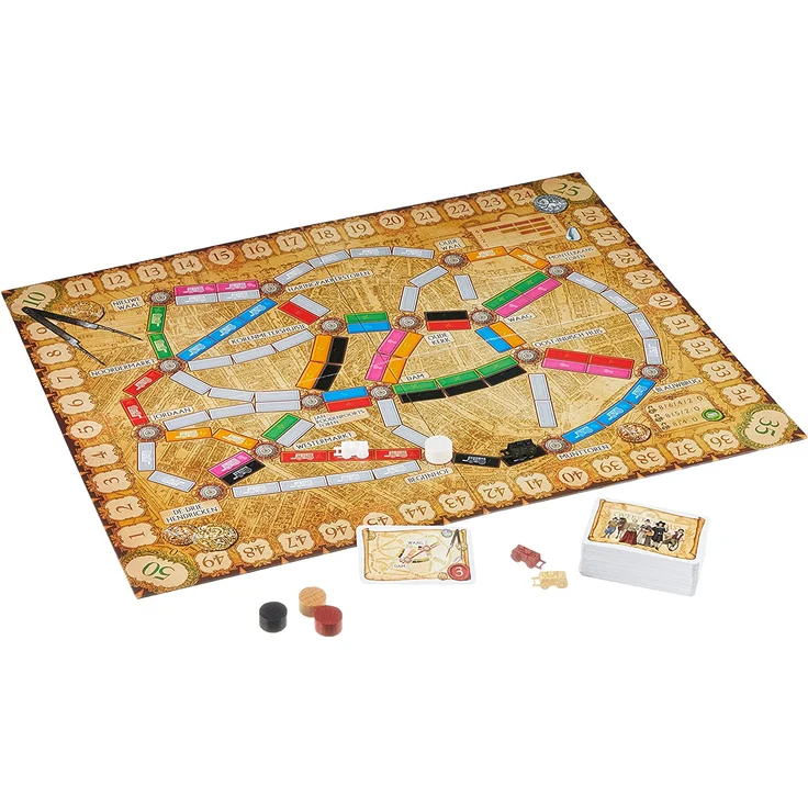 Asmodee Days of Wonder DOWD0021 Zug um Zug: Amsterdam, Familien-Spiel, Deutsch – Bild 2