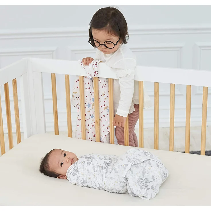 aden+anais Harry Potter iconic collection Swaddles Wickeltücher 4er Pack – Bild 4