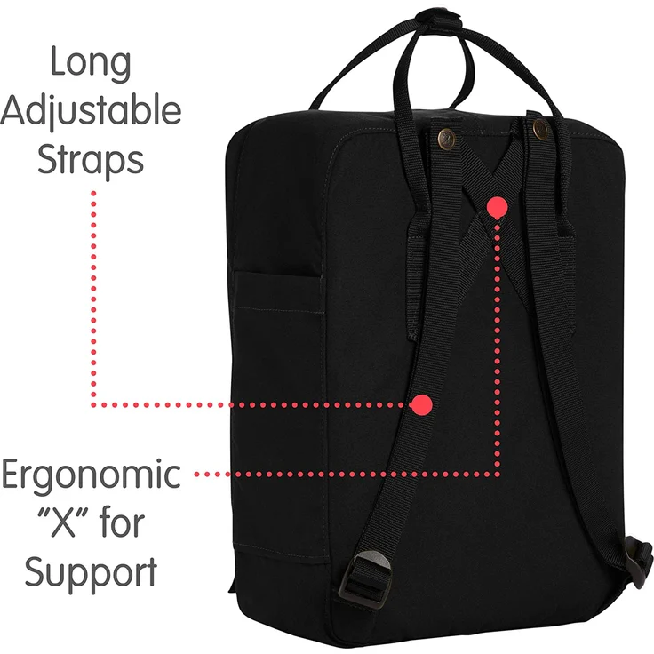 Fjällräven Re-Kanken black - Größe 16 Liter – Bild 4