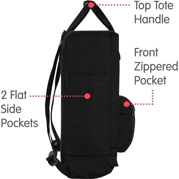 Fjällräven Re-Kanken black - Größe 16 Liter – Bild 5