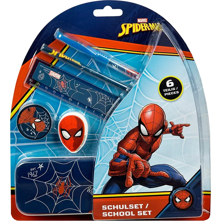 Spider-Man - Schulset - 6-teilig