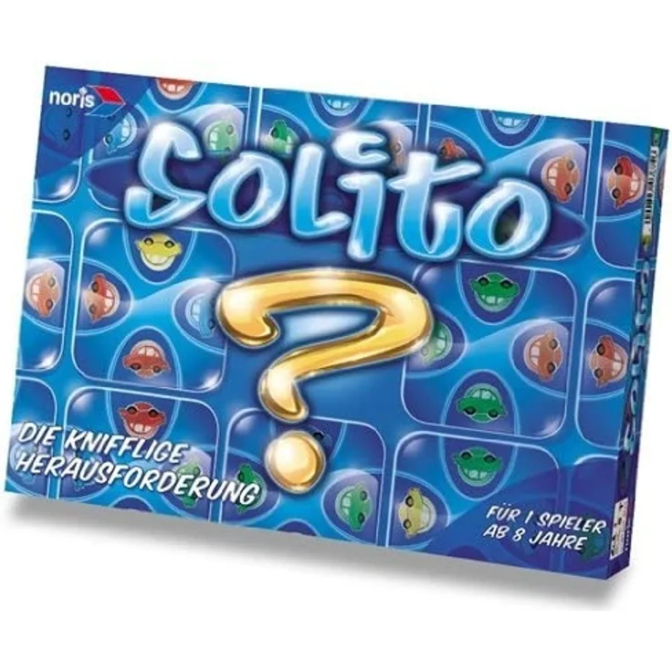 Noris 606013674 - Solito - Das kniffelige Legespiel von Christian Beiersdorf