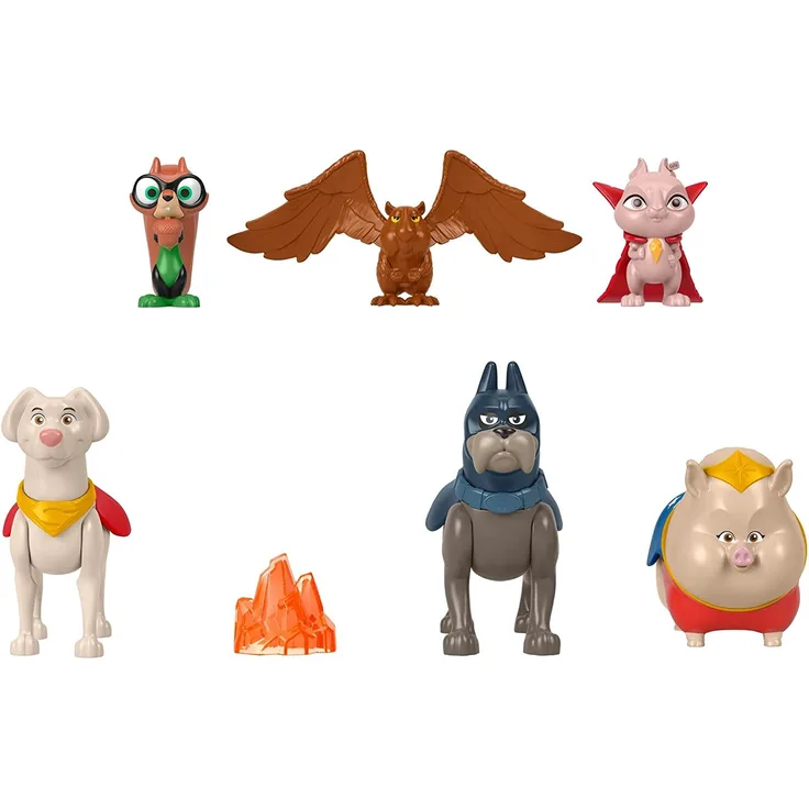 Fisher-Price DC League of Super-Pets Figure Multi-Pack 3 yr(s) Multicolour