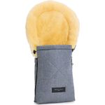 Christ Babyschalen Lammfellfußsack Oslo blau