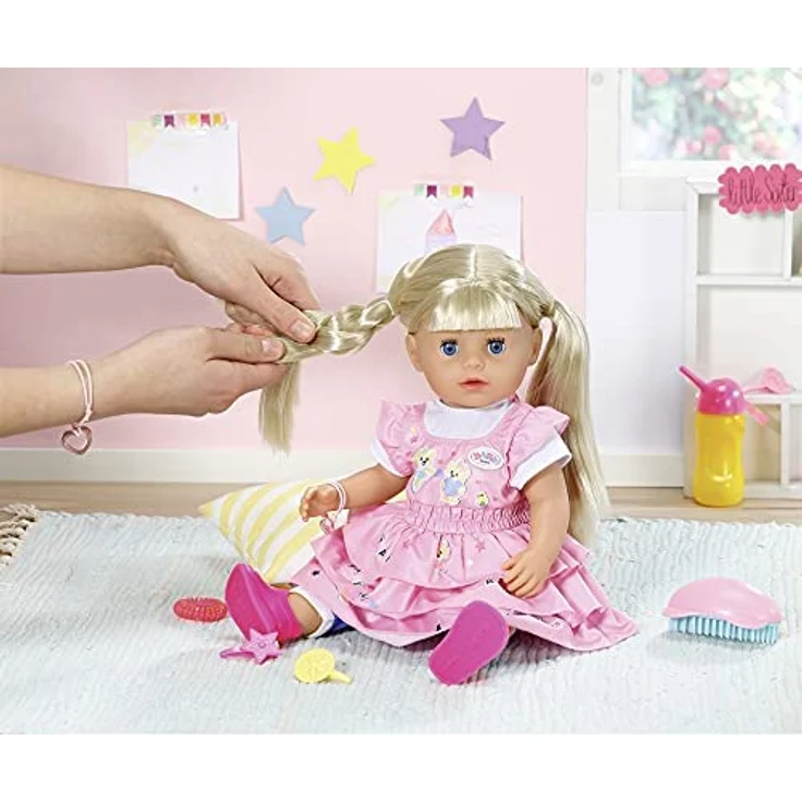Zapf Creation BABY born 'Kindergarten Little Sister 36 cm', ab 3 Jahren, 7 Funktionen, benötigt keine Batterien – Bild 12