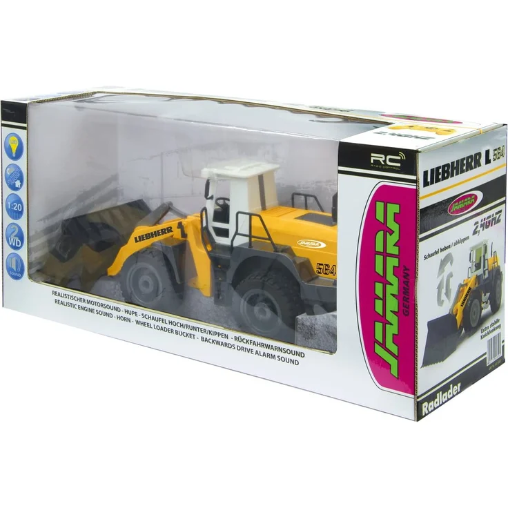 lader RC Liebherr 564 Jungen 2,4 Ghz gelb 1:20 – Bild 7
