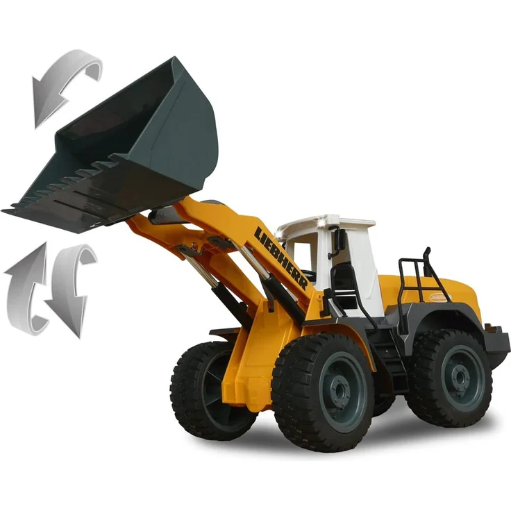 lader RC Liebherr 564 Jungen 2,4 Ghz gelb 1:20 – Bild 4