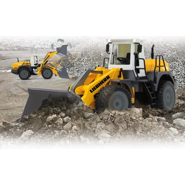 lader RC Liebherr 564 Jungen 2,4 Ghz gelb 1:20 – Bild 2