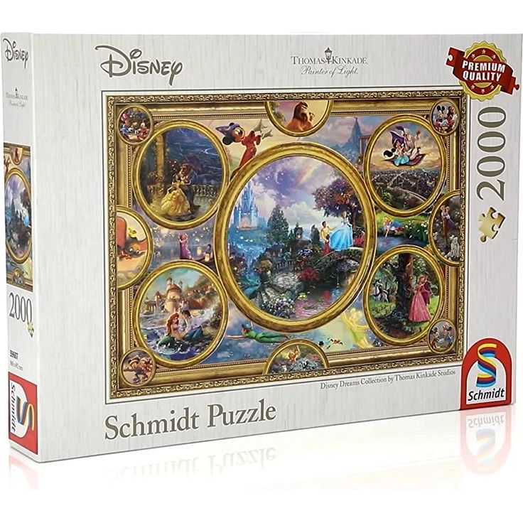 Puzzle Disney Dreams Collection gold 2000 Teile – Bild 4