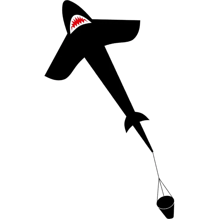 Ecoline Drache Shark Kite 5