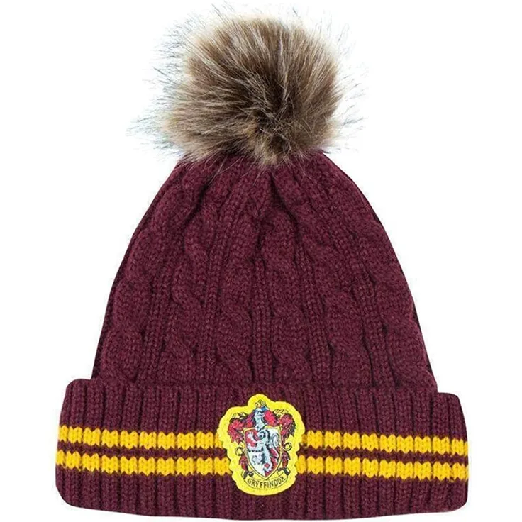 Harry Potter Pom-Pom Beanie Gryffindor
