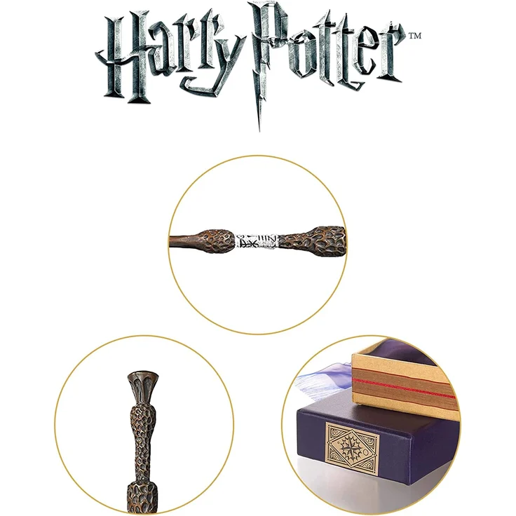 The Noble Collection Professor Dumbledore Wand in Ollivanders Box 15. 7 inch (40cm) Professor Dumbledore Wand With Replica Ollivanders Wand Box - Harry Potter Film Set Movie Props Wands Movie Props Wands - Preisvergleich – Bild 5