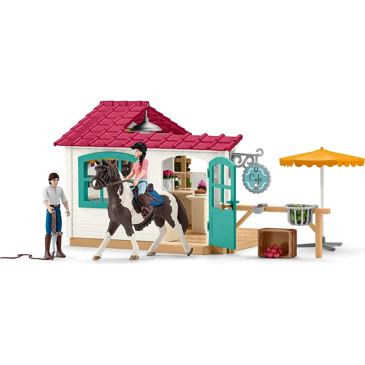 Schleich® 42592 Horse Club Reiter-Café - Preisvergleich – Bild 2