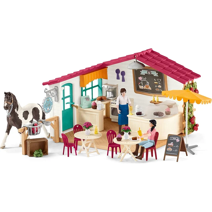Schleich® 42592 Horse Club Reiter-Café - Preisvergleich – Bild 1