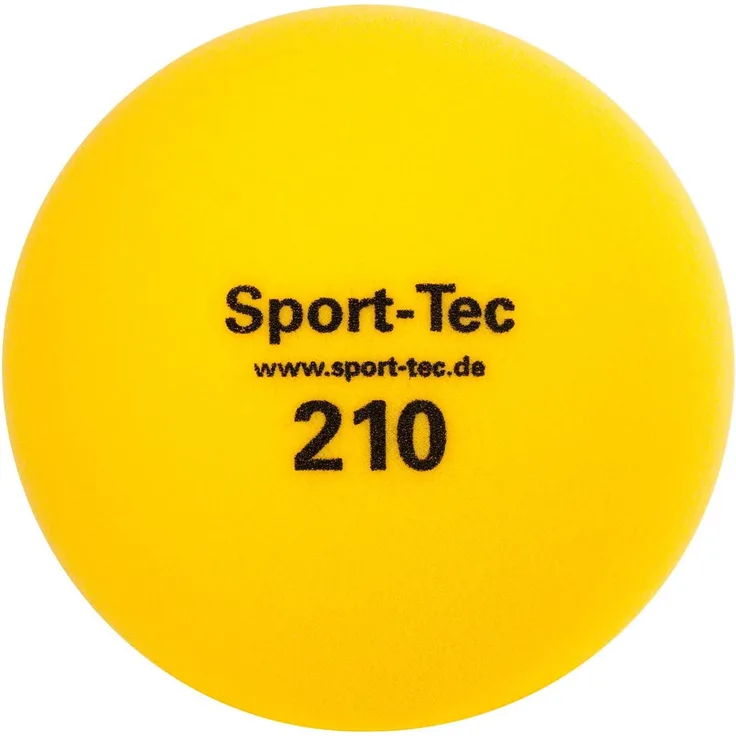 Schaumstoffball unbeschichtet, Ø 21 cm, gelb