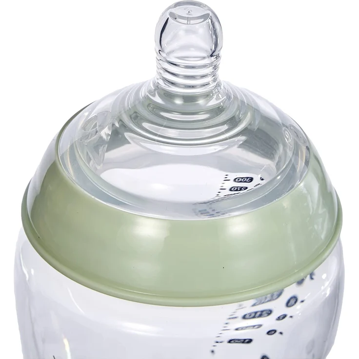 Tommee Tippee Closer to Nature 2 Stück 340 ml, Hellgrün – Bild 2