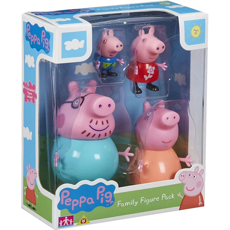 Peppa Set of Figures 4 Pack, 06666, Multicolour - Preisvergleich – Bild 7