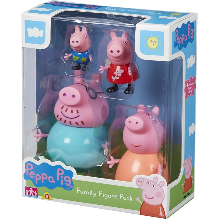 Peppa Set of Figures 4 Pack, 06666, Multicolour - Preisvergleich – Bild 8