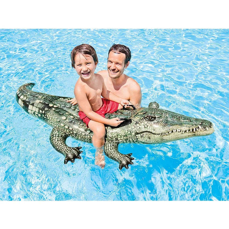 Intex Schwimmtier Realistischer Aligator – Bild 5
